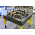 Direct cast iron measuring tool bed board